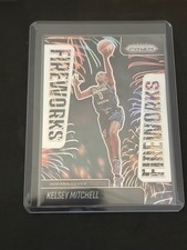 2025 Panini Prizm WNBA #6 Kelsey Mitchell Fireworks