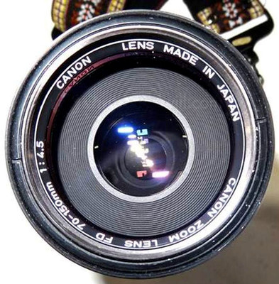 【現状品】Canon F-1 zoom LENS FD 70-150mm Canon Zoom Lens FD 70-150mm F/3.8 by Vivitar with Rear Cap