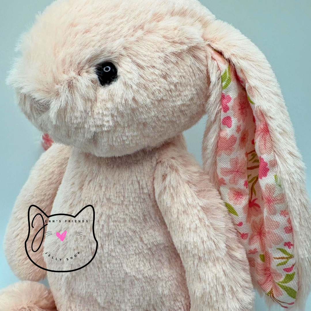 AUTHENTIC Jellycat BLOSSOM BLUSH BUNNY 'Cherry' Small New BNWT