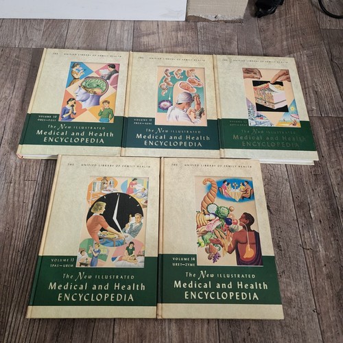 Illustrated Medical Health Encyclopedia 1964 Fishbein Lot of 14 Hardback Books - Picture 7 of 17