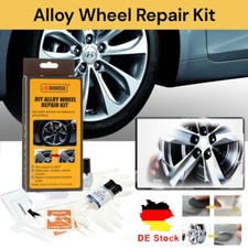 Alufelgen Reparatur Set Silber Kratzer Risse Dellen Fachmann Felgenreparaturset~