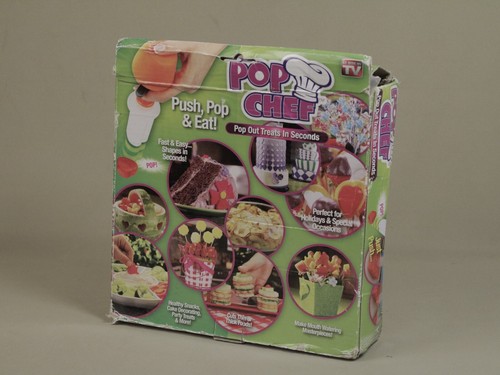 Pop Chef Push Pop and Eat Vegetable Fruit Salad Shape Cutter Slicer 10 Piece Kit - Picture 2 of 7