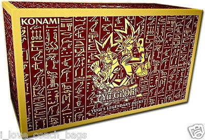 KING OF GAMES_YUGI'S LEGENDARY DECKS 1st Egyptian GOD CARDS + EXODIA New  yugioh 83717825463 | eBay
