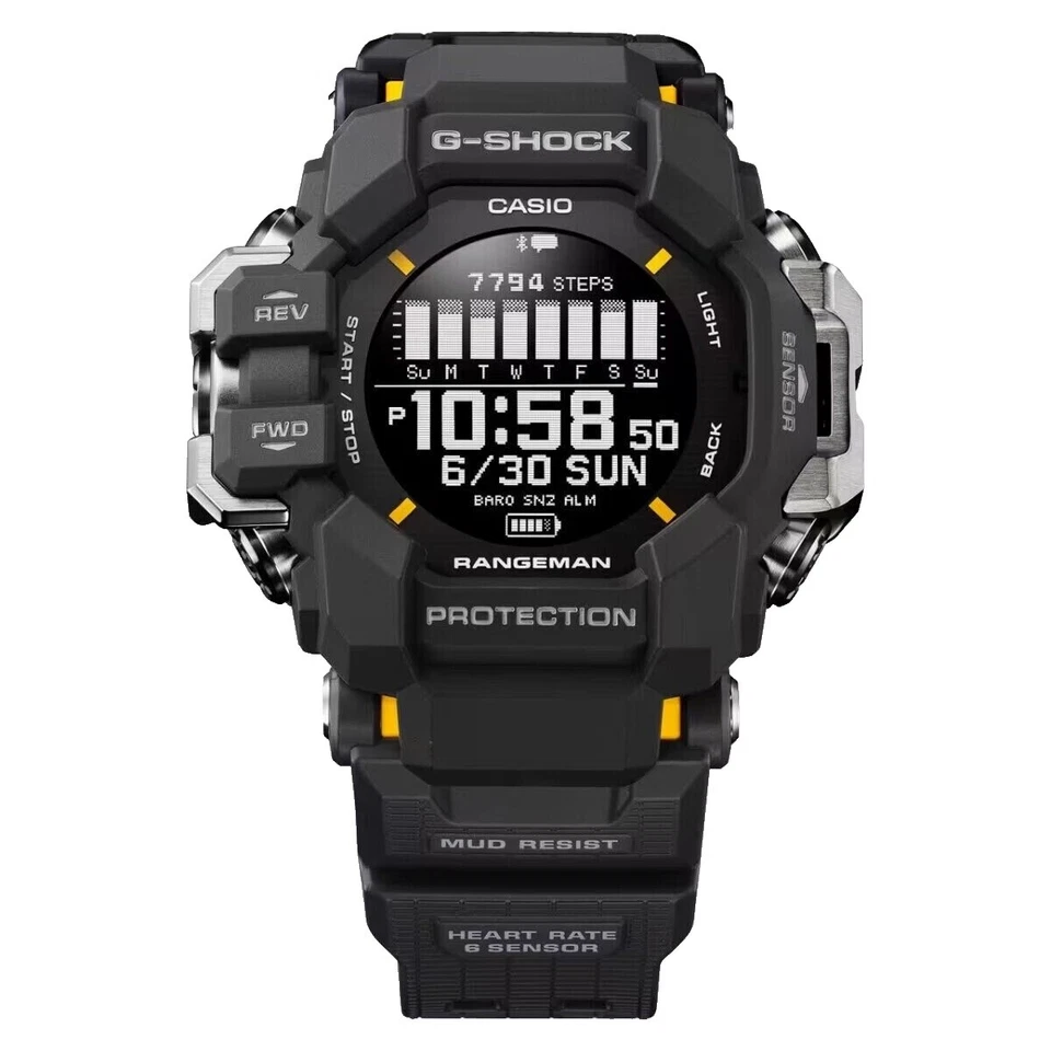 Casio G-SHOCK RANGEMAN relógios de pulso digitais