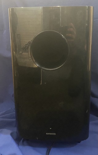 Onkyo SKW-750 10 Inch Black Home Theater Powered Active Subwoofer Tested