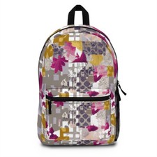 USA-Made Stylish Nature-Inspired Durable Backpack, 100% Polyester