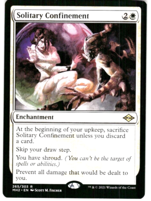 MTG Modern Horizons 2 Solitary Confinement MH2 Card 265/303 R | eBay