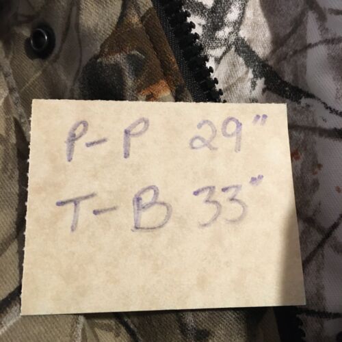 Mens Camo Hunting Coat, REALTREE HARDWOODS, Reversible, Size 2XL, CR-48 - Picture 14 of 14