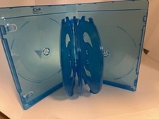 2 PCS NEW TOP QUALITY RARE 22MM 8-DISC Blu-Ray CASES BL2208 FREE SHIP