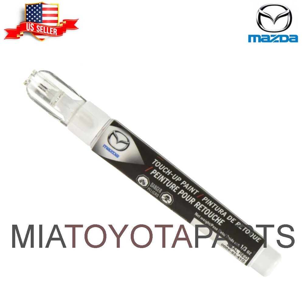 New OEM Mazda Genuine Touch Up Paint Pen 0000-92-41G Zeal Red Code