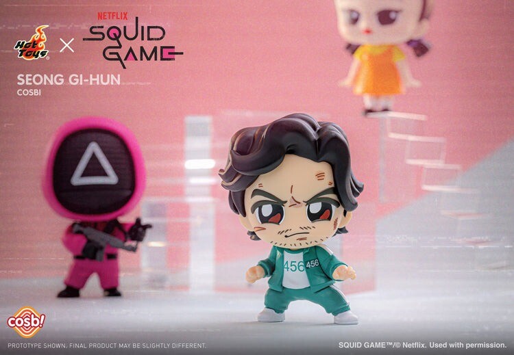 Hot Toys Squid Game Cosbi Bobble-Head figure Collection (Set