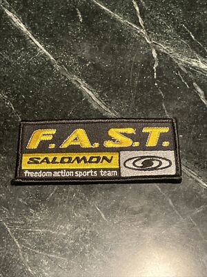 Salomon Freedom Action Sports Team Sew On patch Rare Inline Skate