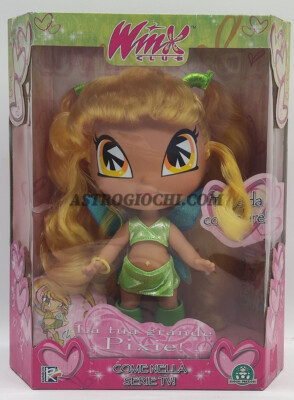 WINX CLUB DOLL CHATTA PIXIE GIANT RAINBOW VINTAGE 2006 NEW IN SEALED BOX