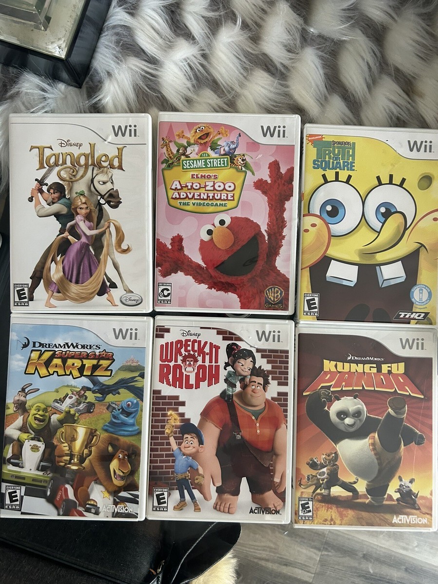 Nintendo Published Wii Games Old Nintendo Wii Games Lot Nintendo