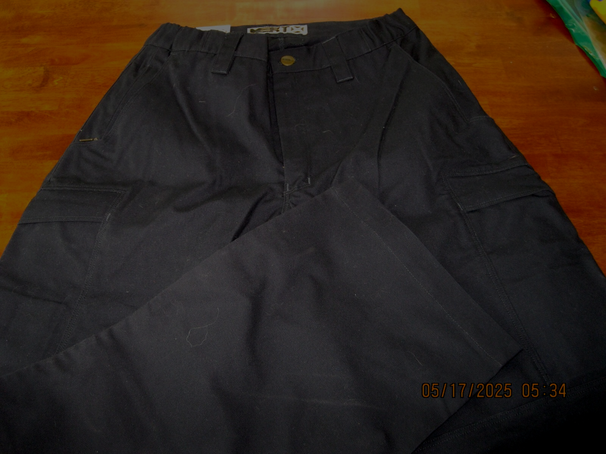 NWT Vertx Original Tactical Cargo Pants Men's 30X34 BLACK