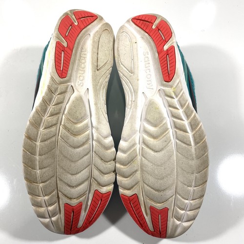 Saucony Womens Kinvara 11 S10551-10 Teal Blue Running Shoes Lace Up Size 10 - Picture 8 of 9