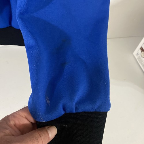 Rare Nike Team Jacket RN56323 CA05553 Blue And Black Full Zip Vintage Sz LG Read - Picture 7 of 7