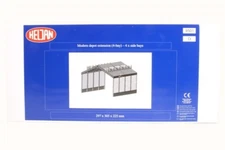 Heljan 9501 Modern Diesel Depot Extension Walls (Unpainted)