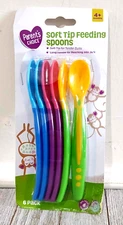 Parent's Choice Soft Tip Feeding Spoons BPA Free 6-Pc. 