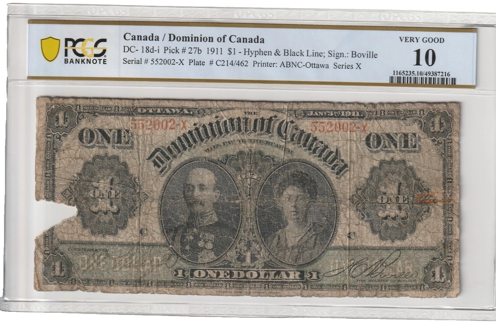 10 Graded Paper Money