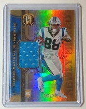 Terrace Marshall Jr. ROOKIE PATCH #'d 151/299 - 2021 Gold Standard