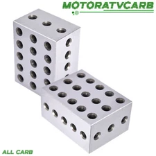 ALL-CARB 1 Matched Pair 2-3-4 234 Blocks 23 Holes Ultra Precision 0.0002"