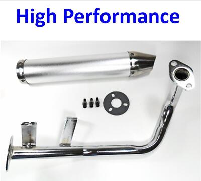 Jonway-Gator  JOC 50cc,S1 50cc, GY6-50 High Performance Exhaust