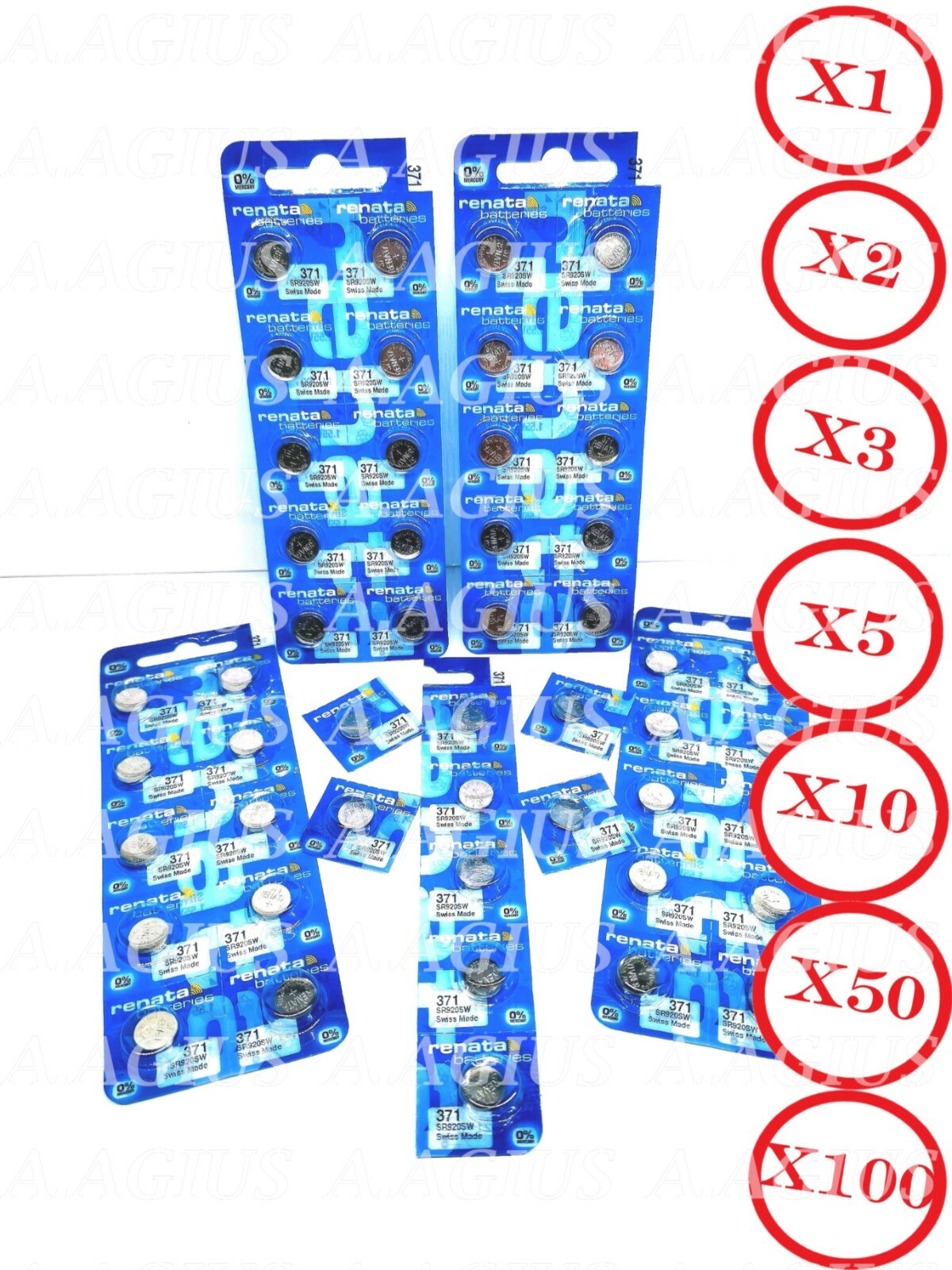 Batteria Renata 371: Specifiche E Analoghi