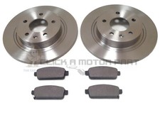 SET 2 DISCHI E PASTIGLIE FRENO POSTERIORI CHEVROLET CRUZE 2011-2015 (292mm) CONTROLLA MISURA