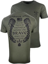 Howitzer Style Men's T-Shirt Warrior Victory Military Grunt MFG