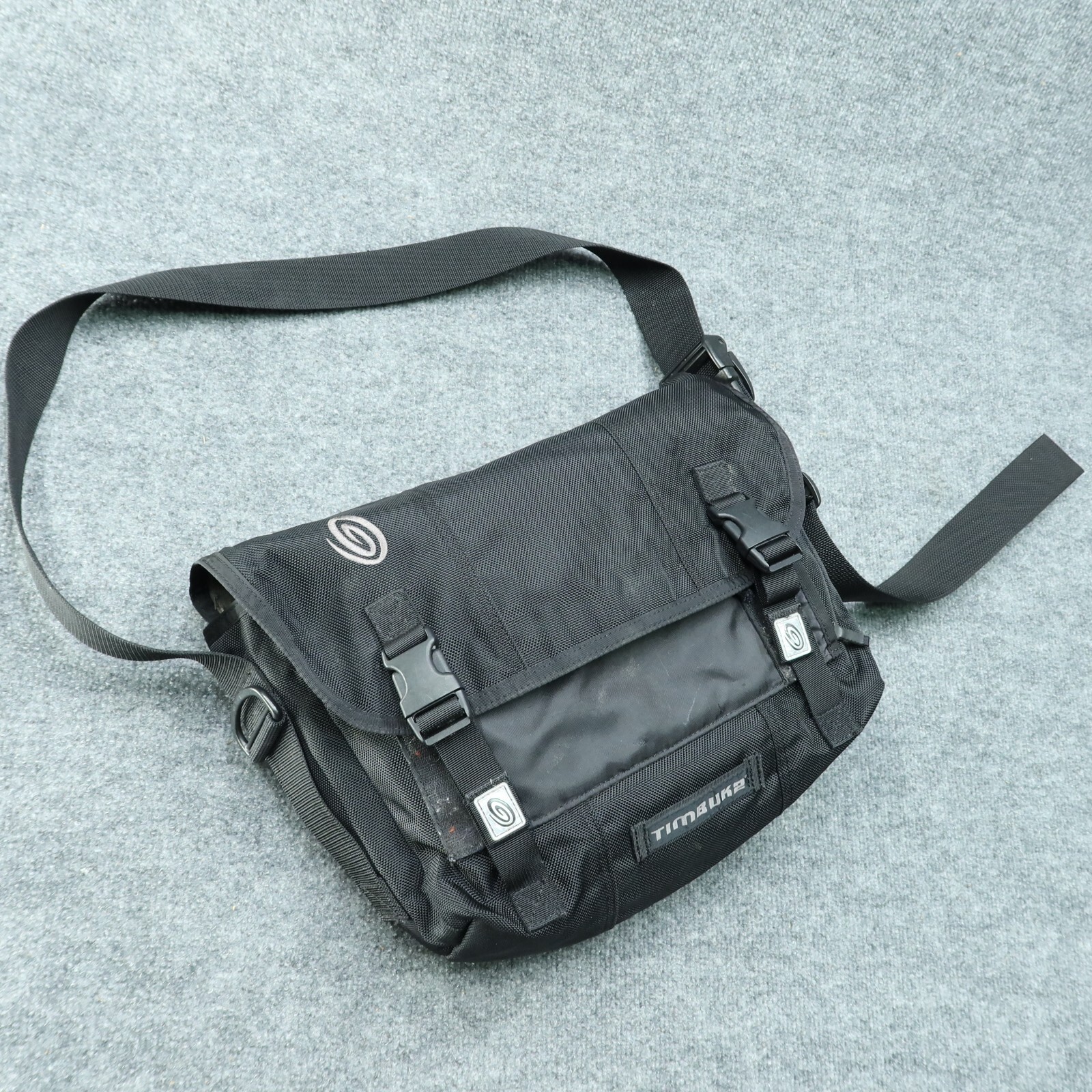 Timbuk2 Messenger Bag Mens Small Black Lined Commute Work School Gym Travel