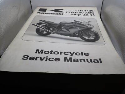 Factory Service Repair Manual Kawasaki Ninja Zx14 2006 OEM for