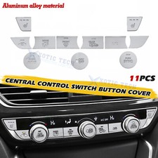 Silver Interior Center Dashboard Button Switch Panel For Honda Accord 2018-22