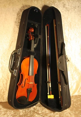 1/4 Violíne für Kinder (Carlo Lamberti LV11 Sonata) + Bow + Case TOP-Erhaltung 2 - Bild 1 von 4