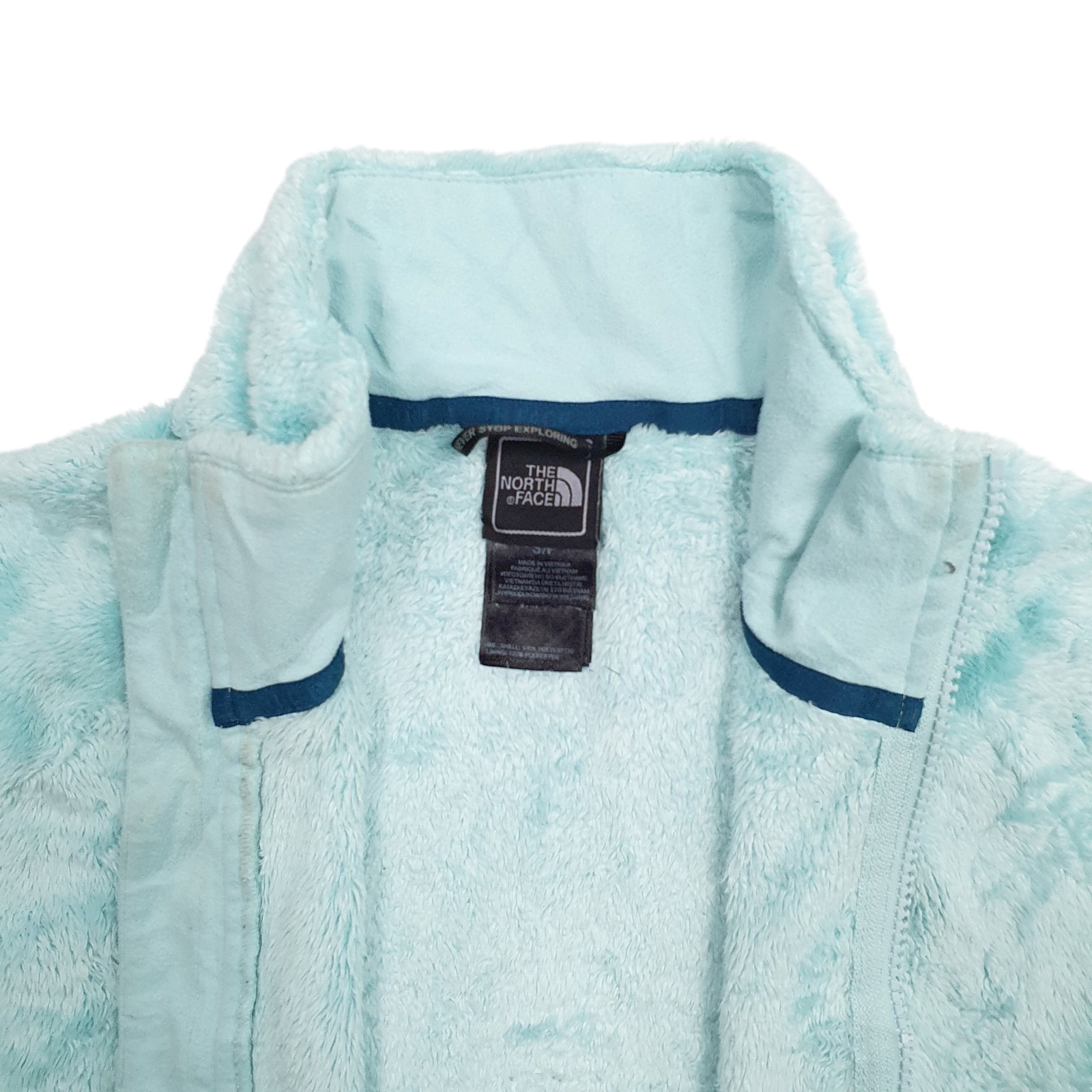 THE NORTH FACE Full Zip Polyester Fleece Jumper Womens S image 2