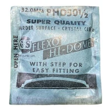 Germanow-Simon Mach (GS) PHD30 1/2 Watch Crystal 32.0mm NOS Part Flexo Hi-Dome