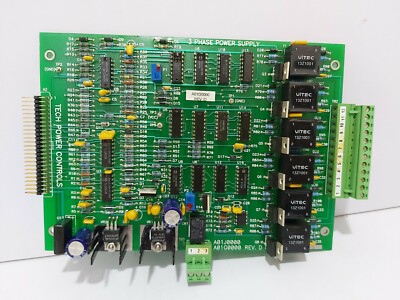 TECH POWER CONTROLS A01j0000/A01g0000 Rev-D 3 Phase Netzteil