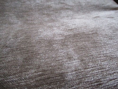 2M Velvet Chenille Upholstery Fabric ( Mushroom) - Picture 3 of 3