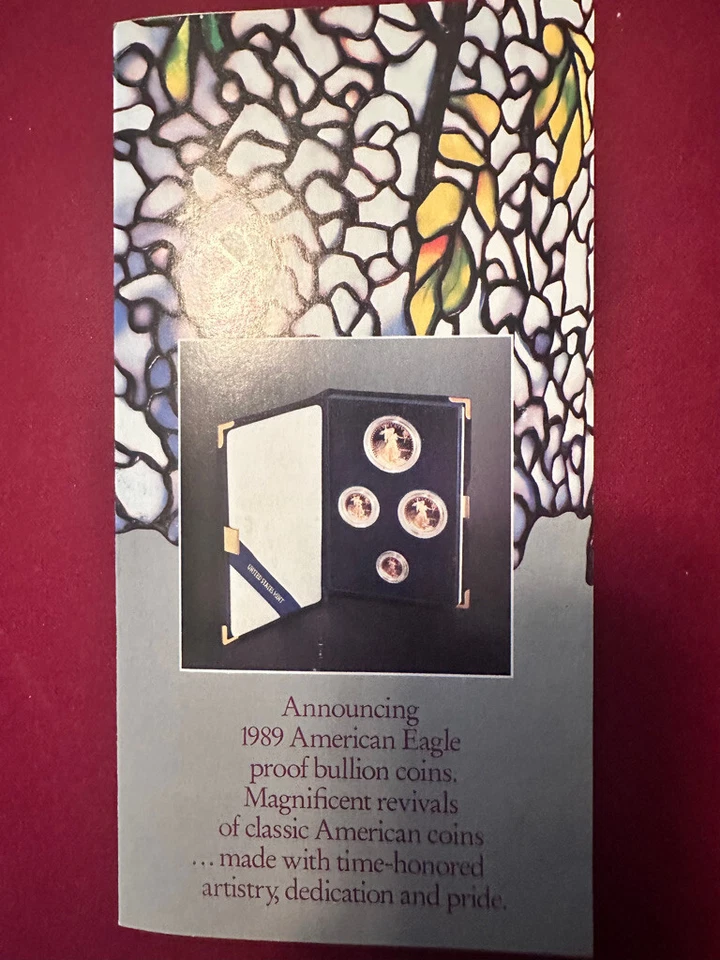 1989-s PR69DCAM Silver American Eagle Walking Liberty/marketing form - Image 3 of 4