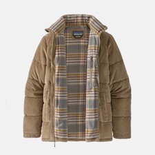 Patagonia Womens' Corduroy Fjord Jacket, Mojave Khaki