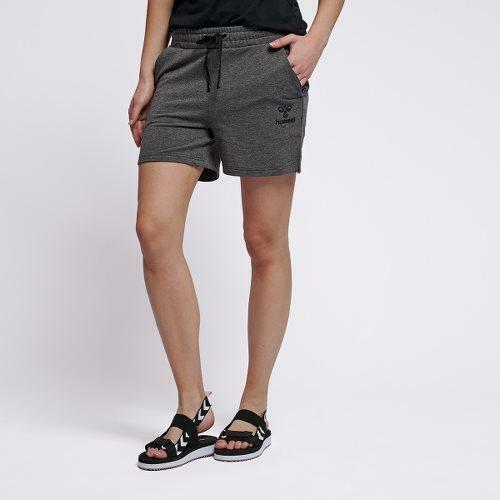 шорты hummel Damen hmlNICA, спортивные штаны-чулки Dunkelgrau kurze, трикотажные штаны NEU