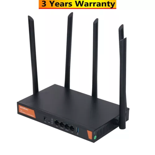 Tenda W30E AX3000 256MB 3000Mbps Enterprise Wifi 6Mesh router wireless dual band - Foto 4 di 6