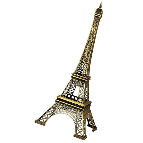 Alloy Eiffel Tower Model Office Travel Photo Props Decor Figurines Sculptures US - Picture 8 of 8