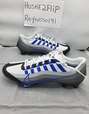 Nike Vapor Edge Speed 360 Blue White Football Cleats DQ5110-041 Men's Size 14