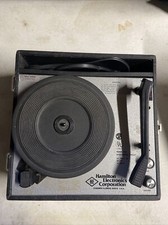 Hamilton Electronics Corp. Vintage Record Player Model 910 Working Condition