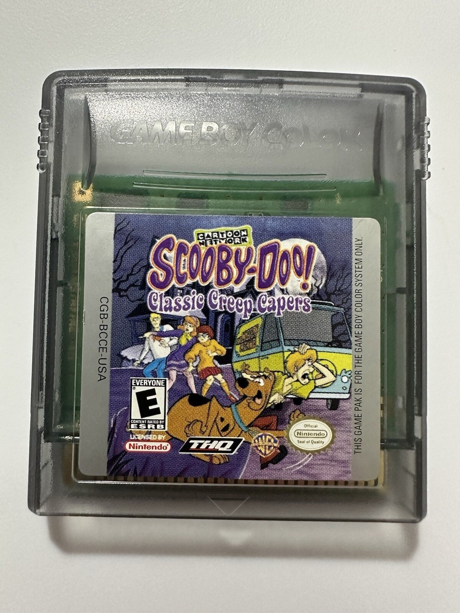 Scooby-Doo! Classic Creep Capers (Nintendo Game Boy Color, 2001