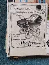 Sk58 Ephemera 1956 Advert Guildford Pedigree Pram 
