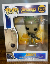 Funko Pop! Vinilo: Marvel Avengers Infinity War Groot (con Blaster) #293