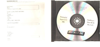 PAUL RODGERS ''Superstar Concert Series'' US Radio Show CD Cues