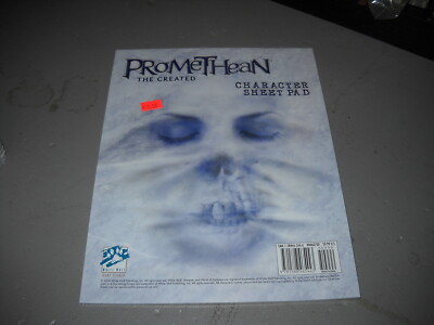 White Wolf: Promethean: The Created: Character Sheet Pad: NIS